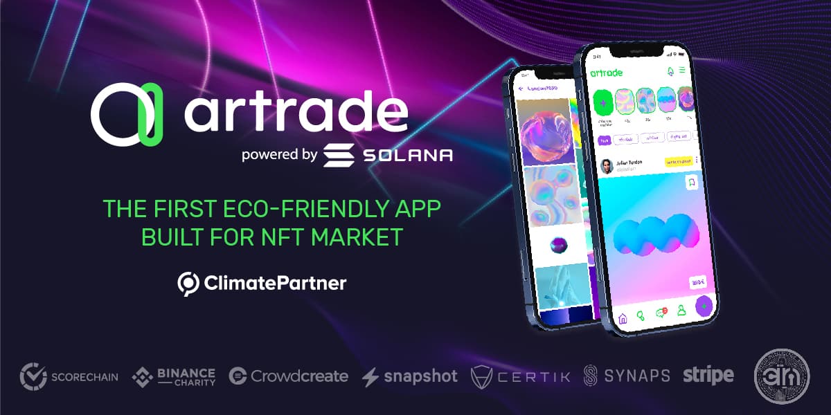 Artrade : La nouvelle plateforme NFT durable Made in France !
