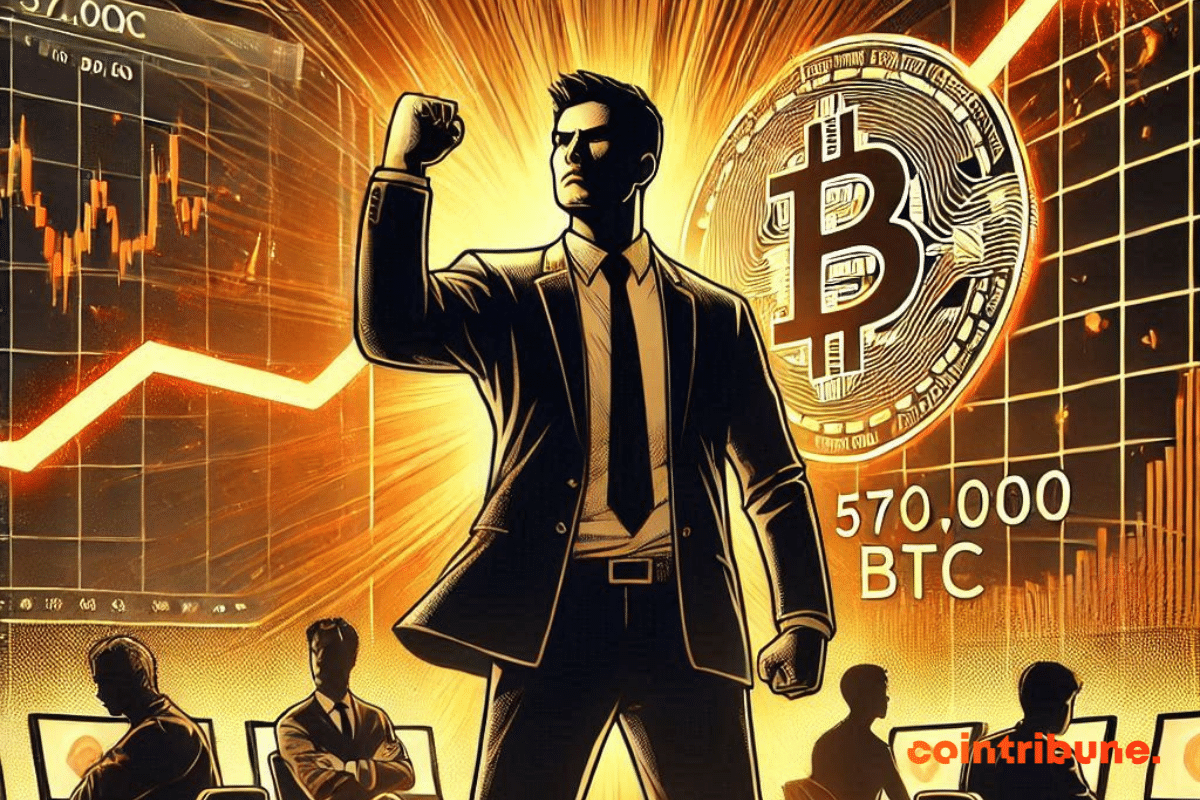 Confident trader behind Bitcoin statistics