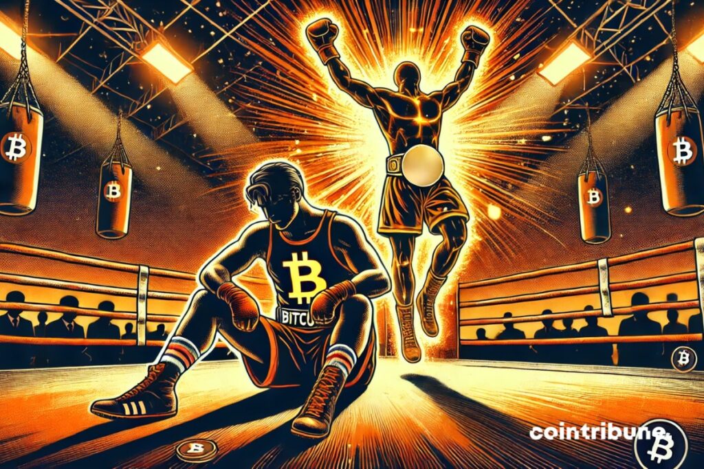 Gold triumphs as bitcoin struggles