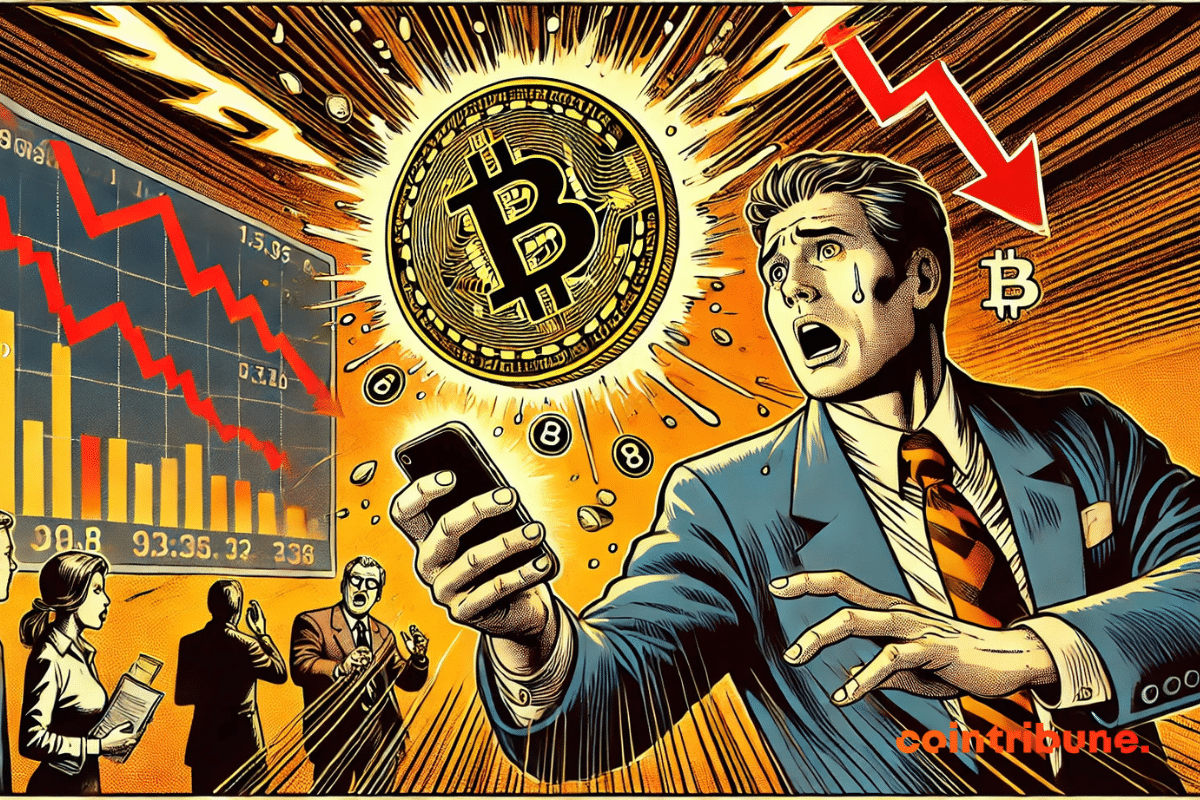 La chute dramatique du Bitcoin à 72 000 $