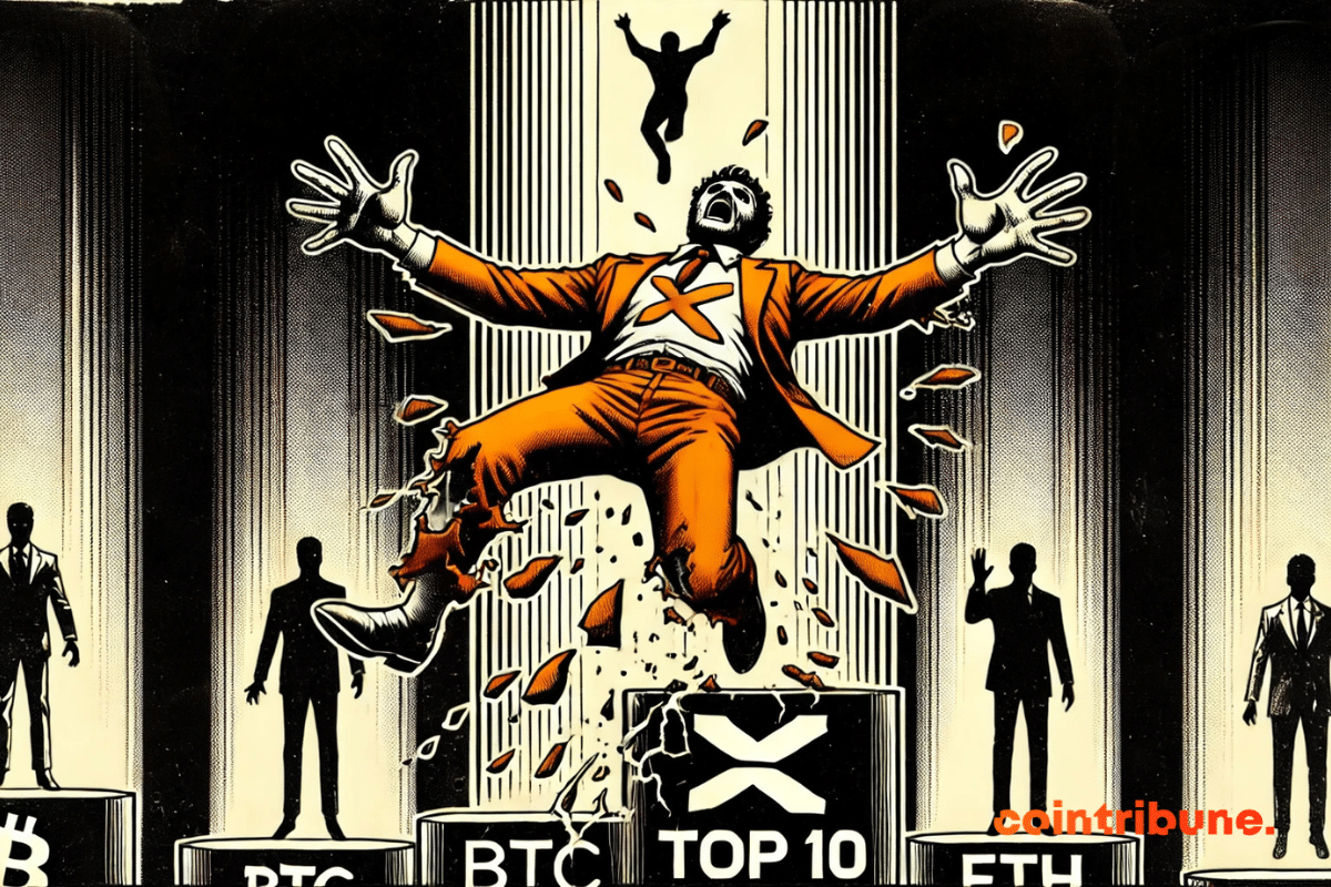An XRP investor in free fall