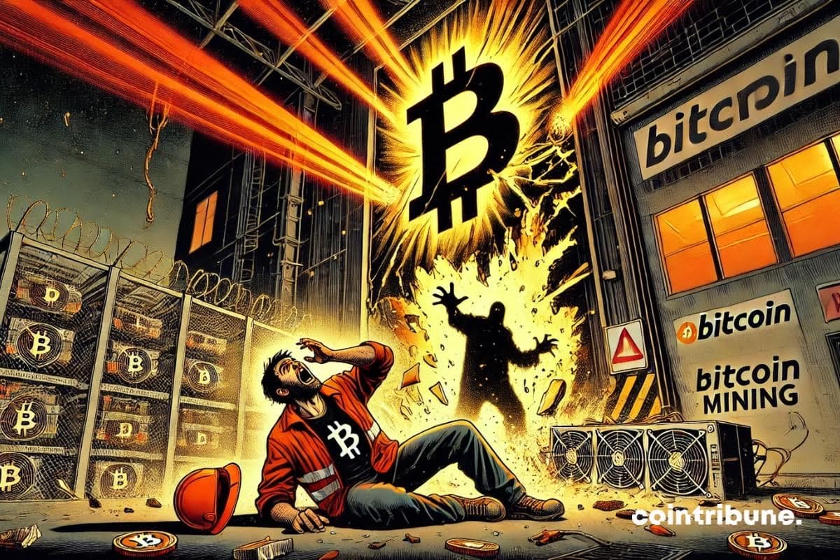 mineradora de bitcoin com problemas nos EUA