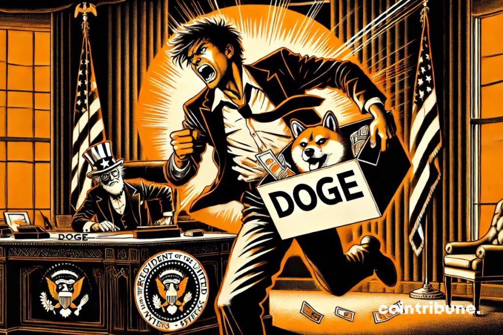 Elon Musk giving up his position at the Doge to concentrate on Tesla. He's furious.