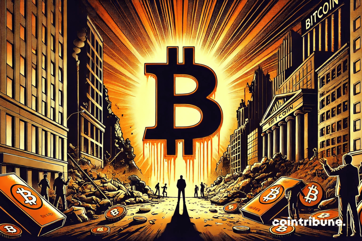 Bitcoin appears as a pillar of stability amid financial chaos.