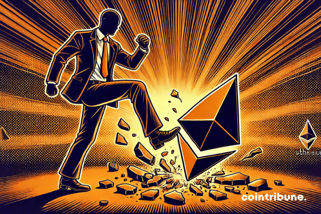 Um ataque frontal de um investidor cripto contra o Ethereum.