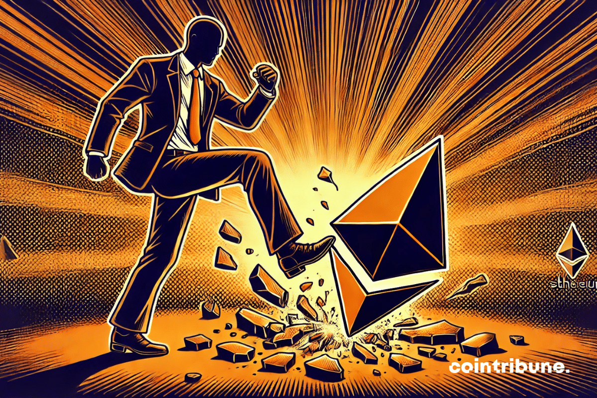 Um ataque frontal de um investidor cripto contra o Ethereum.