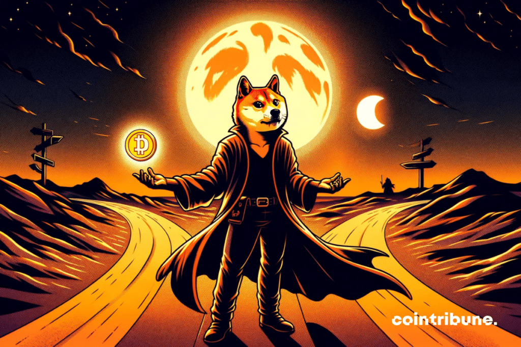 Crypto Dogecoin at the Crossroads between