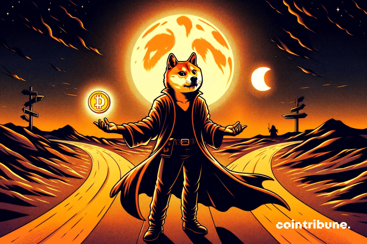 Crypto Dogecoin at the Crossroads between