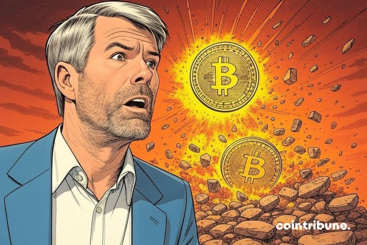 Michael Saylor em choque após perder quase 6 bilhões em bitcoin no primeiro trimestre de 2025