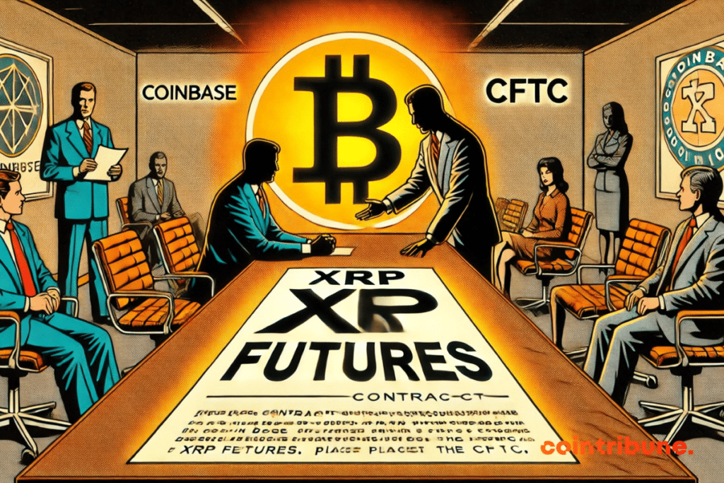 Coinbase's staging of the XRP Futures application process