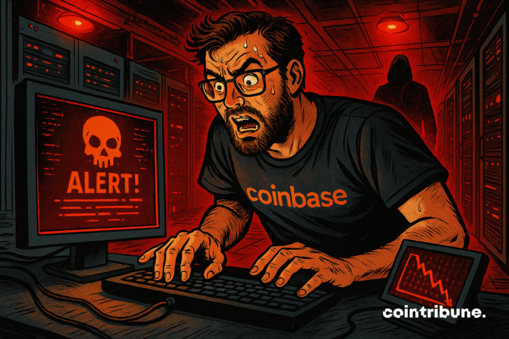A software engineer at the crypto exchange Coinbase.