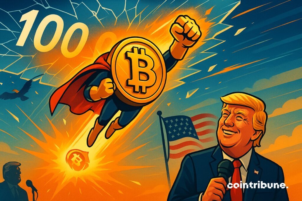 Donald Trump hace un anuncio impactante que impulsa a Bitcoin (BTC) hacia los 100.000 dólares.