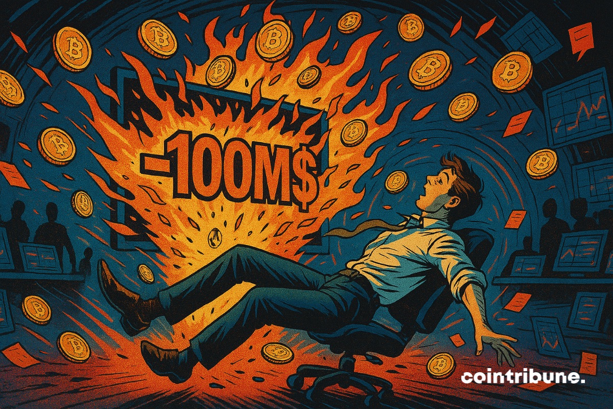 Trader é impulsionado de volta por perda de US$ 100 milhões em aposta em bitcoin na Hyperliquid.