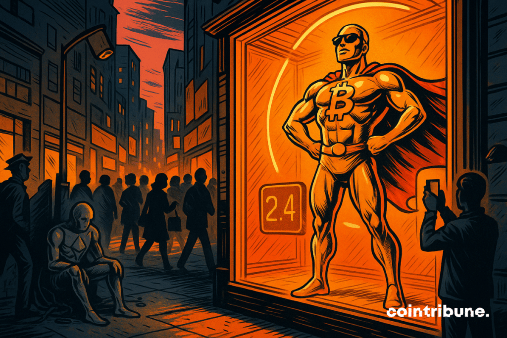Bitcoin, a estrela, Ethereum, esquecido.