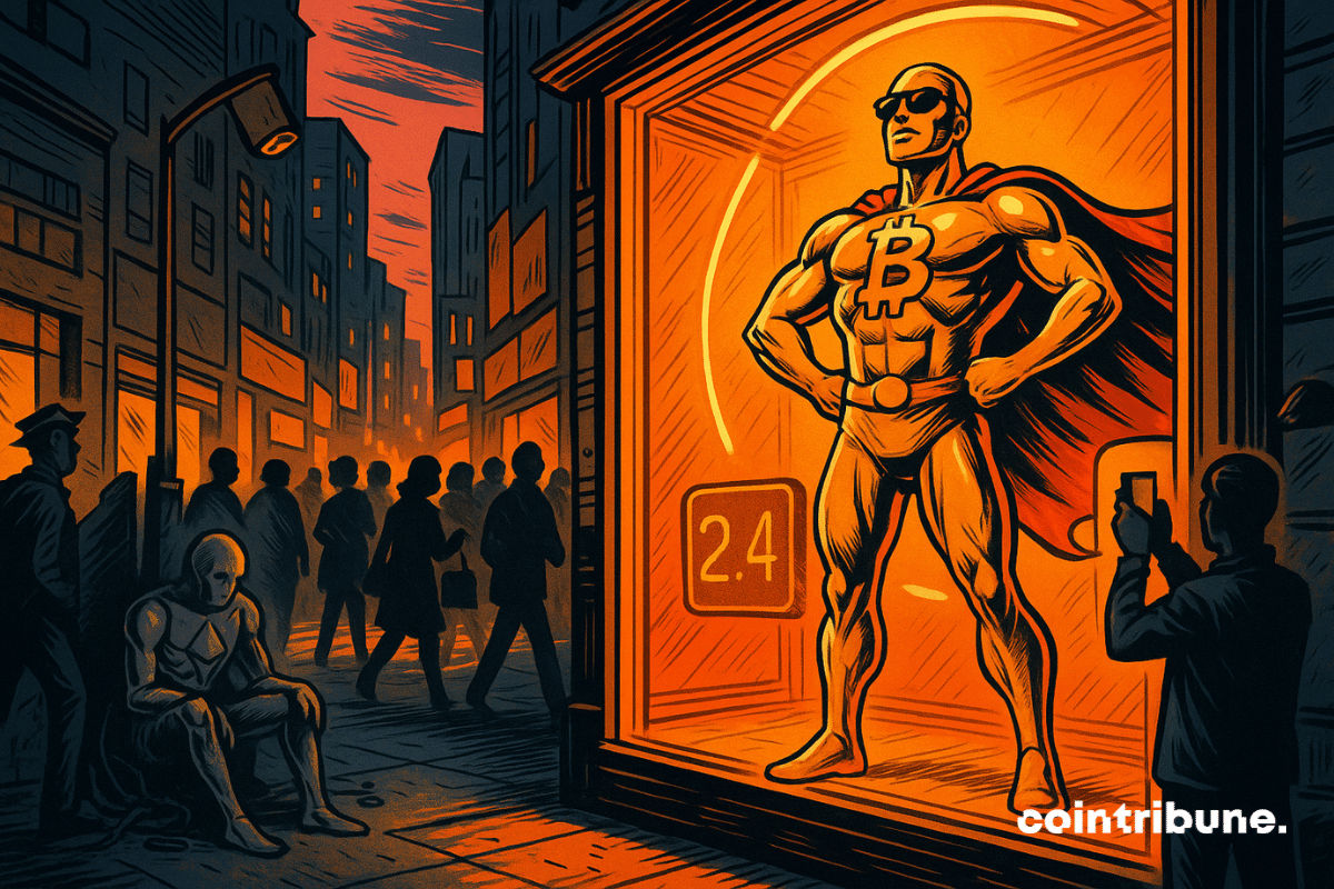 Bitcoin, a estrela, Ethereum, esquecido.