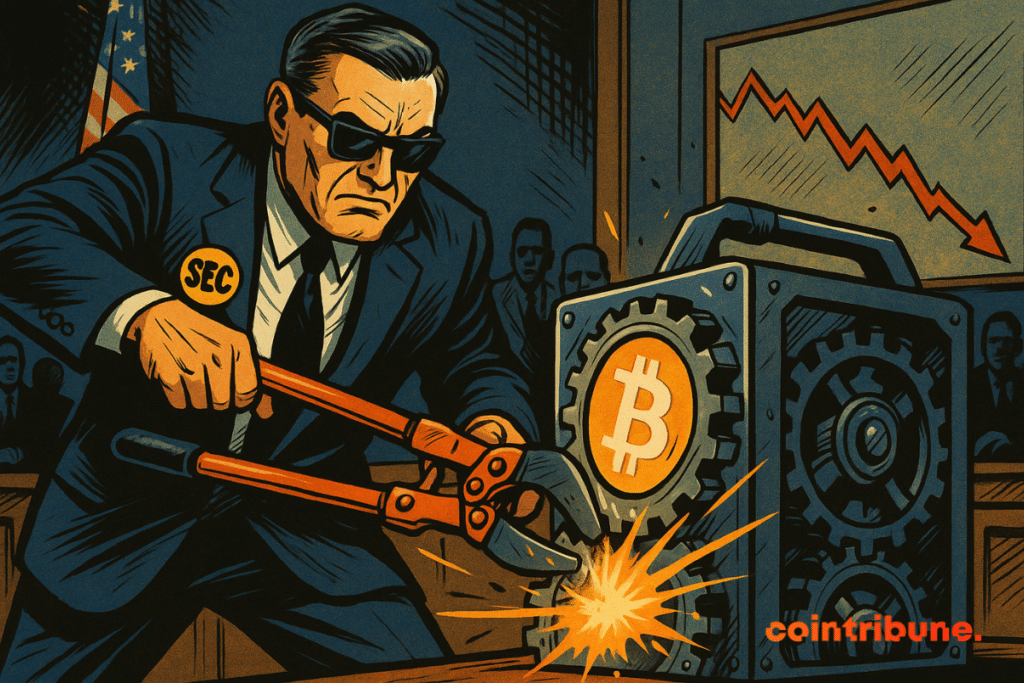 Un agente de la SEC manipula el mecanismo de Bitcoin