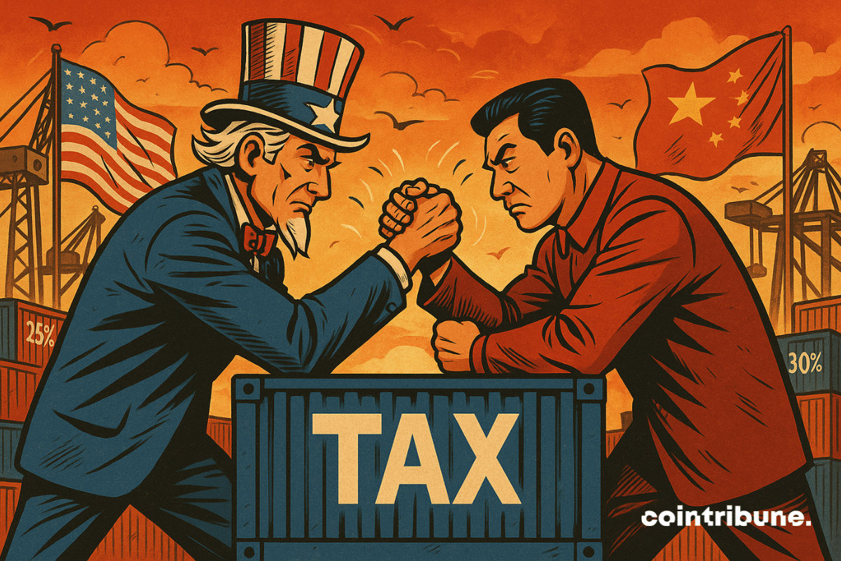 A showdown between the United States and China.