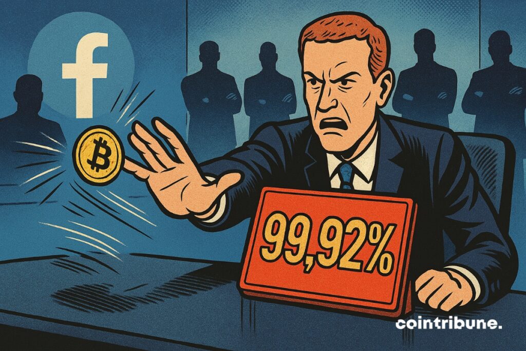 O CEO da Meta, Mark Zuckerberg, rejeitou o bitcoin após um voto de desempate para incluí-lo em seu tesouro.