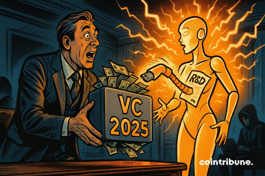 Una IA que absorbe la inversión de capital de riesgo de un inversor en el primer trimestre de 2025.