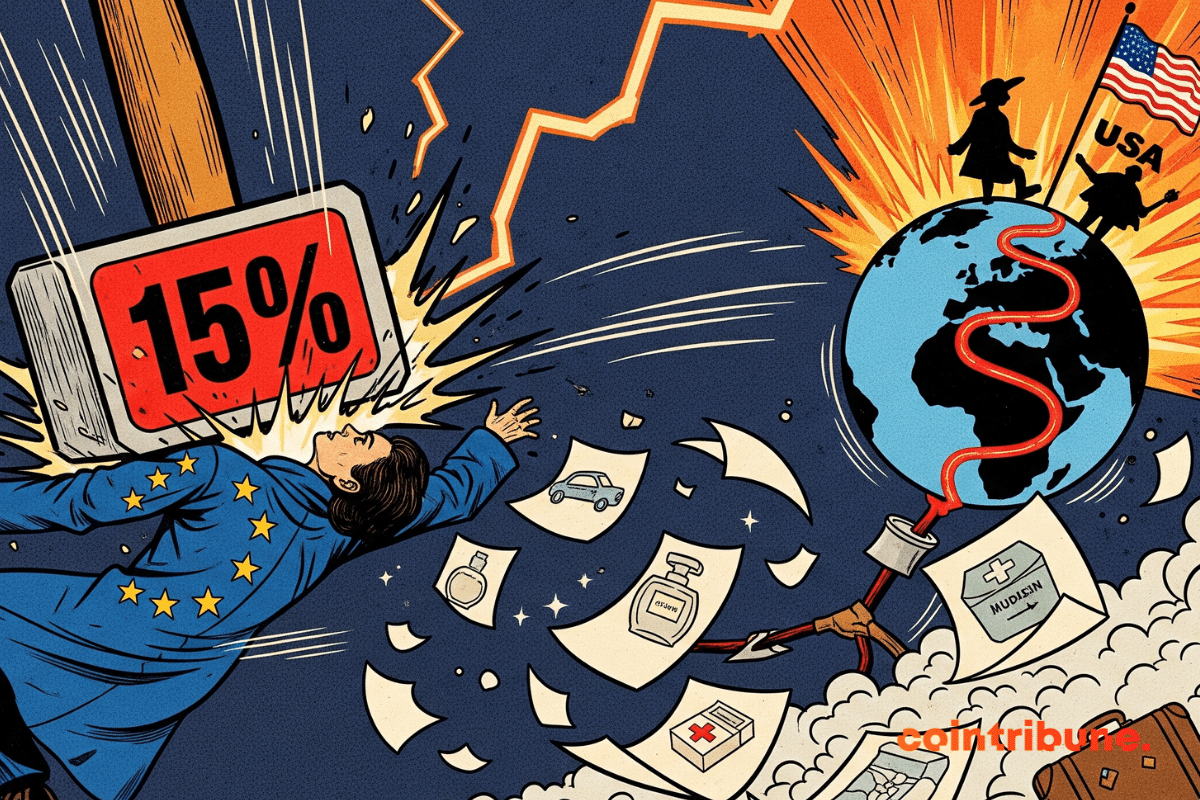 European economy hit by 15% tax, US dominates