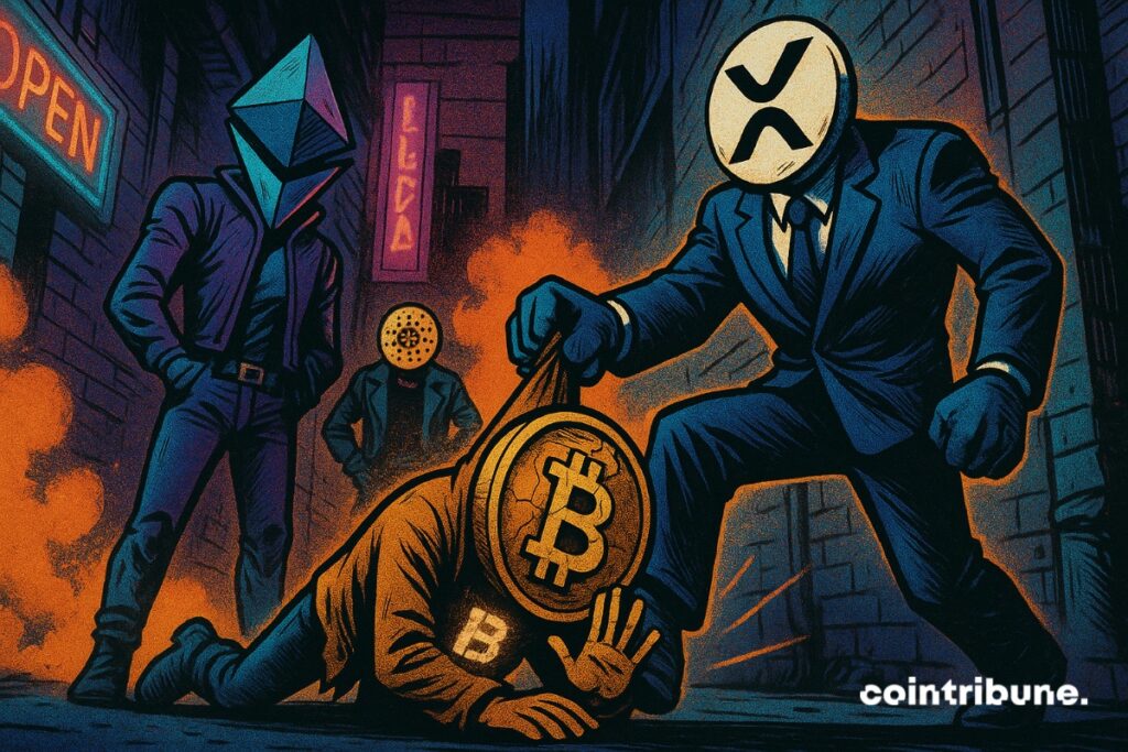 O Bitcoin está sendo assediado pelas Altcoins porque elas assumiram o controle. A temporada de altcoins está se aproximando.