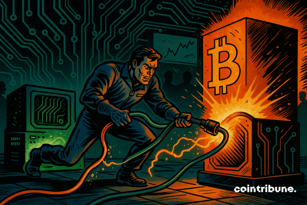 Uma transferência de poder entre a Nvidia e o Bitcoin