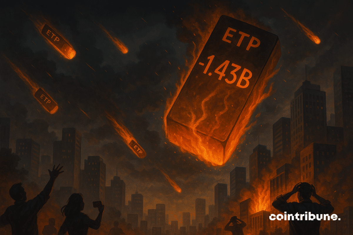 Les ETP crypto tombent du ciel comme des météores.