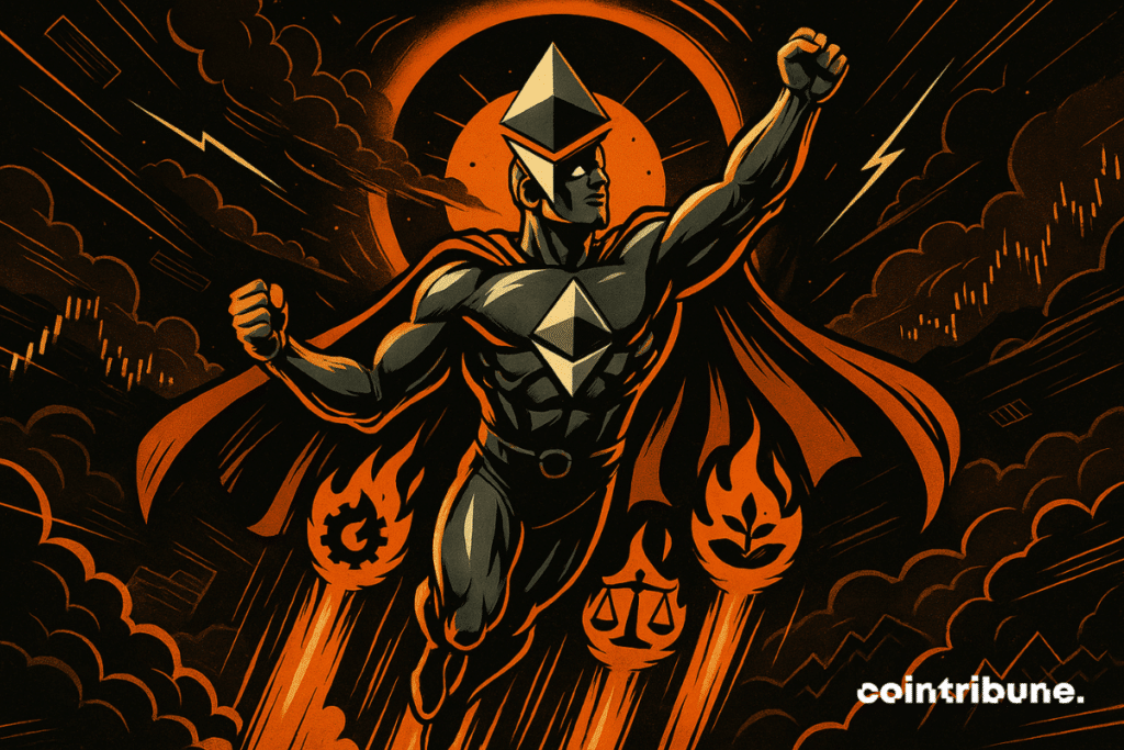 The rise of Ethereum crypto.