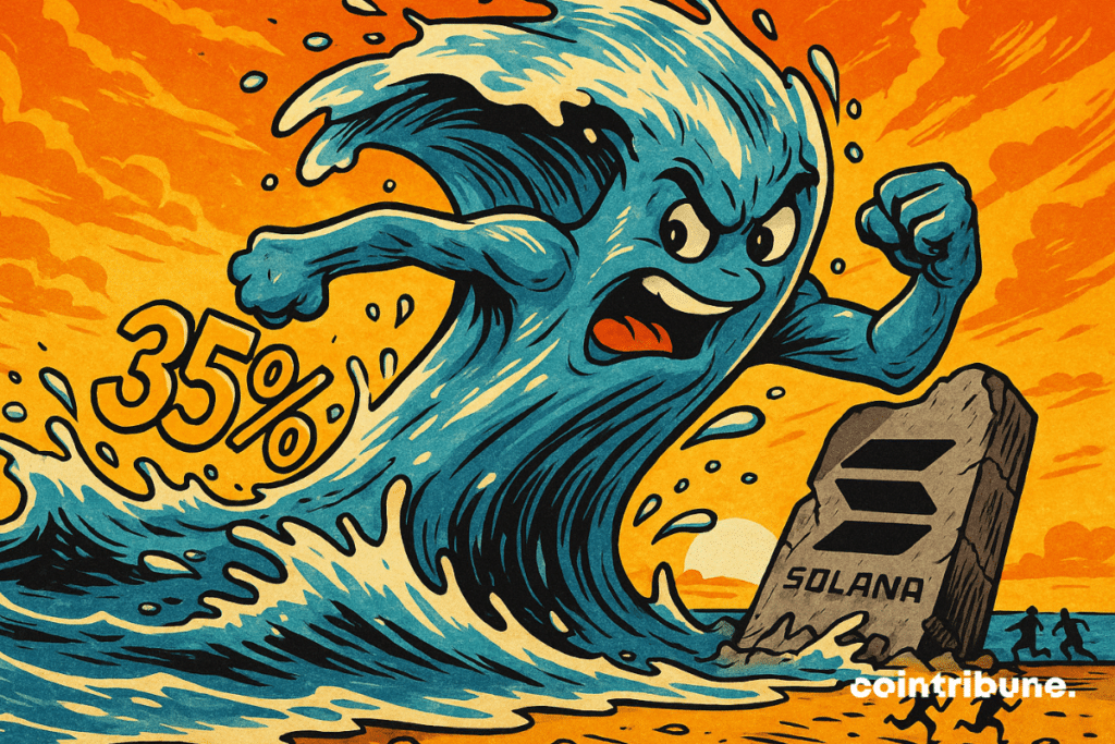 Hyperliquid destruye la piedra de Solana con el símbolo “35%”.