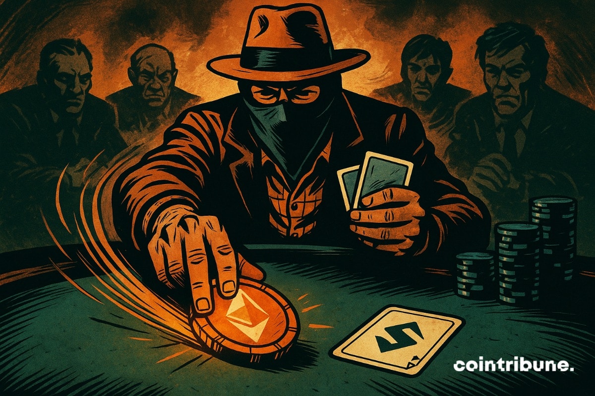 Um responsável da SharpLink que aposta uma grande quantia em Ethereum cripto.