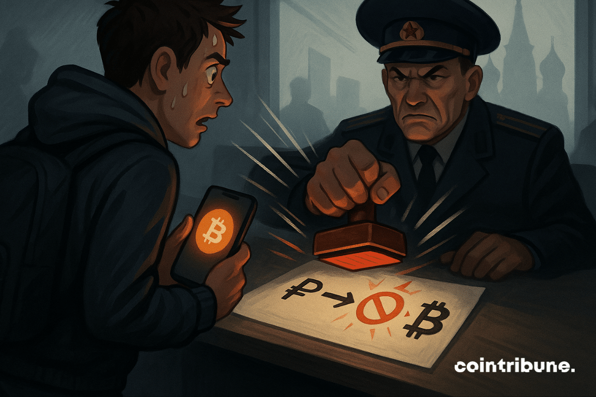 Operador de criptomoedas fica chocado quando oficial russo critica selo que bloqueia conversão de criptomoedas.