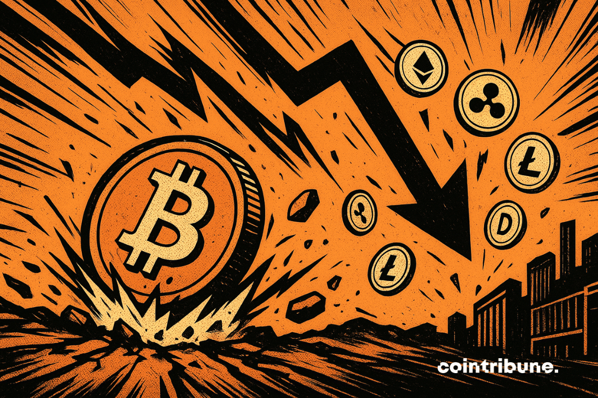 Bitcoin et le marché crypto s'effondre
