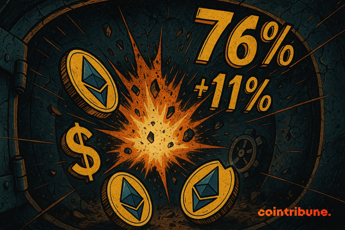 Vault explosion, Ethereum cryptos and flaming numbers spring forth